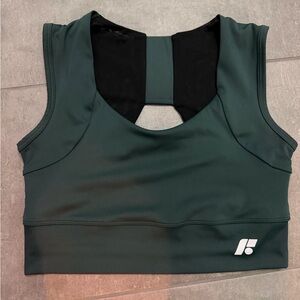 Women's Dark Green Sports Bra
